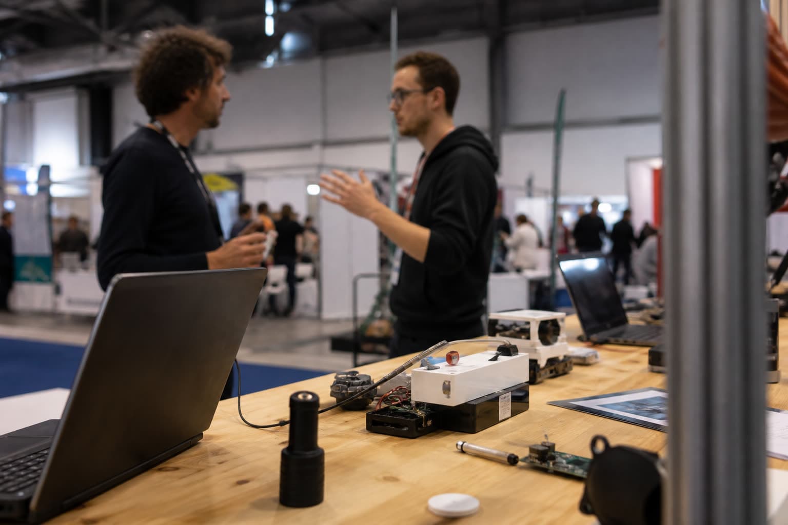 Prototypen und Start-up-Stand